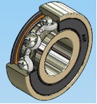 Commercial inch series ball bearings
