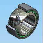 Steel-on-PTFE-Fabric Material Bearings